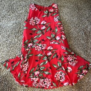 Flower print dress